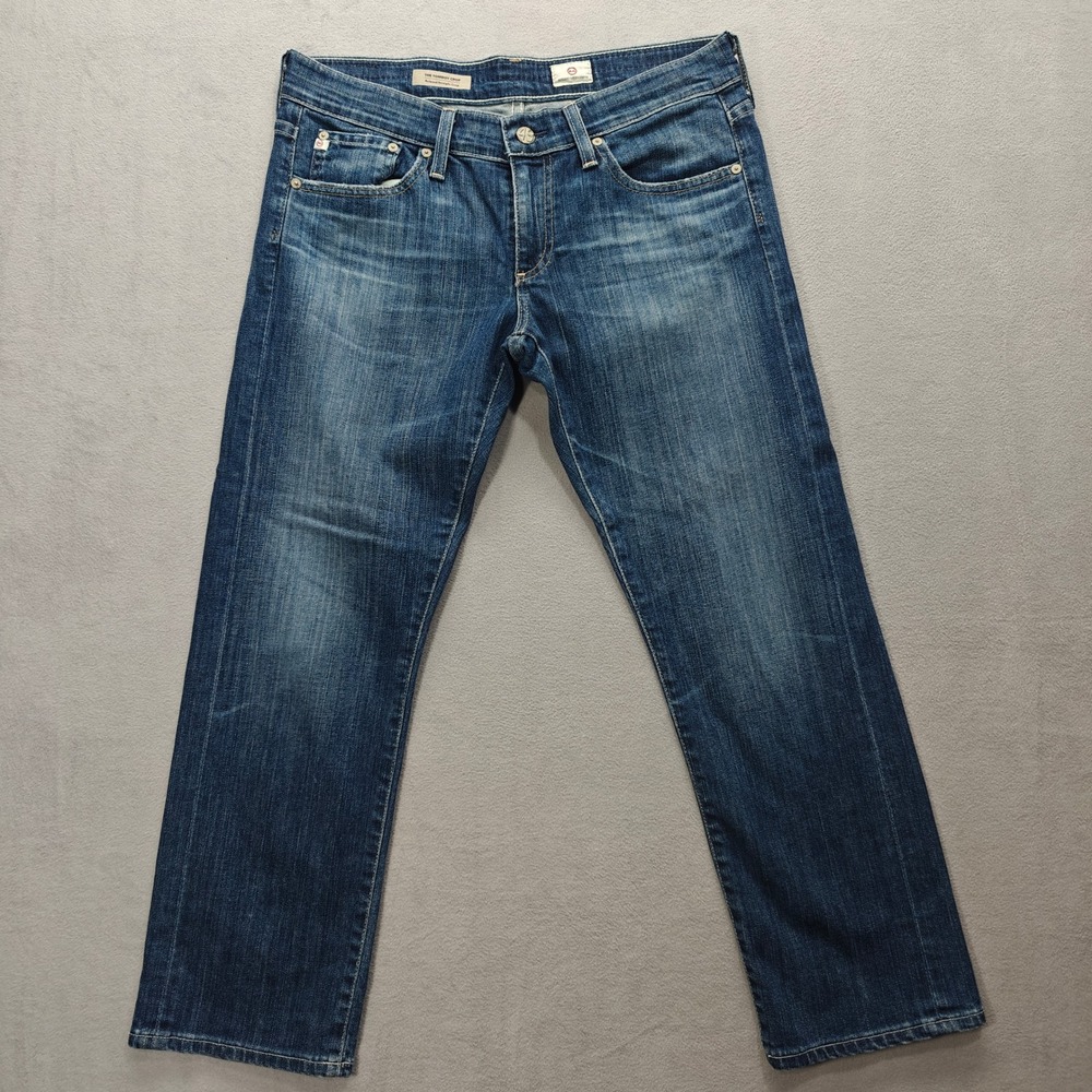 AG Adriano Goldschmied The Tomboy Crop Relaxed Straight Womens 31x25 Normcore